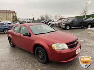 Used 2009 Dodge Avenger | CLEAN CARFAX | SOLD ASIS | POWER WINDOWS AND LOCKS | KEYLESS ENTRY | for sale in Barrie, ON