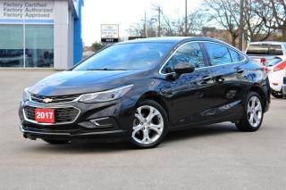 Used 2017 Chevrolet Cruze Premier Auto **Heated Leather/Rear Vision Camera/Remote Start** for sale in Toronto, ON