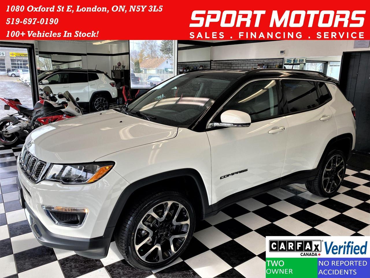 <p style=box-sizing: border-box; padding: 0px; margin: 0px 0px 1.375rem;><span style=box-sizing: border-box; background-color: #f9f9f9; color: #3e414f;>Clean Carfax! </span>Balance of Jeep Factory Warranty<span style=box-sizing: border-box; background-color: #f9f9f9; color: #3e414f;>! Canadian Vehicle! Finance Today, NO HIDDEN FEES! Rates Starting @ 4.99% </span><span style=box-sizing: border-box; background-color: #f9f9f9; color: #3e414f;>With Up To 6 Months Payment Deferral</span><span style=box-sizing: border-box; background-color: #f9f9f9; color: #3e414f;>&nbsp;O.A.C</span></p><p style=box-sizing: border-box; padding: 0px; margin: 0px 0px 1.375rem;><strong style=box-sizing: border-box; color: #ff0a0a;>**ALL INCLUSIVE, HAGGLE-FREE PRICING**</strong></p><p style=box-sizing: border-box; padding: 0px; margin: 0px 0px 1.375rem;><span style=box-sizing: border-box; background-color: #f9f9f9; color: #3e414f;><span style=box-sizing: border-box;>Apply For Financing On WWW.SPORTMOTORS.CA/FINANCING</span></span></p><p style=box-sizing: border-box; padding: 0px; margin: 0px 0px 1.375rem;><span style=box-sizing: border-box; color: #3e414f; background-color: #f9f9f9;>Limited 4x4+Apple Carplay+Android Auto+Heated Leather Seats & Steering Wheel+Rear View Camera+Navigation+Bluetooth+Keyless Push Button Start & Entry+2 Keys</span></p><p style=box-sizing: border-box; padding: 0px; margin: 0px 0px 1.375rem;><span style=box-sizing: border-box; background-color: #f9f9f9; color: #3e414f;>Welcome to Sport Motors & Thank you for checking out our ad!</span></p><p style=box-sizing: border-box; padding: 0px; margin: 0px 0px 1.375rem;><span style=box-sizing: border-box; background-color: #f9f9f9; color: #3e414f;>--519-697-0190--</span></p><p style=box-sizing: border-box; padding: 0px; margin: 0px 0px 1.375rem;><span style=box-sizing: border-box; background-color: #f9f9f9; color: #3e414f;>Want to see 70+ high quality pictures? Please visit our website @ WWW.SPORTMOTORS.CA&nbsp;</span></p><p style=box-sizing: border-box; padding: 0px; margin: 0px 0px 1.375rem;><span style=box-sizing: border-box; background-color: #f9f9f9; color: #3e414f;>OVER 100 VEHICLES IN STOCK!&nbsp;</span></p><p style=box-sizing: border-box; padding: 0px; margin: 0px 0px 1.375rem;><span style=box-sizing: border-box; background-color: #f9f9f9; color: #3e414f;>$29,999</span></p><p style=box-sizing: border-box; padding: 0px; margin: 0px 0px 1.375rem;><span style=box-sizing: border-box; background-color: #f9f9f9; color: #3e414f;>Taxes and licencing extra</span></p><p style=box-sizing: border-box; padding: 0px; margin: 0px 0px 1.375rem;><span style=box-sizing: border-box; background-color: #f9f9f9; color: #3e414f;>NO HIDDEN FEES</span></p><p style=box-sizing: border-box; padding: 0px; margin: 0px 0px 1.375rem;><span style=box-sizing: border-box; background-color: #f9f9f9; color: #3e414f;>Price Includes:</span></p><p style=box-sizing: border-box; padding: 0px; margin: 0px 0px 1.375rem;><span style=box-sizing: border-box; color: #3e414f; background-color: #f9f9f9;>-> Safety Certificate (Full inspection exceeding industry standards)</span></p><p style=box-sizing: border-box; padding: 0px; margin: 0px 0px 1.375rem;><span style=box-sizing: border-box; background-color: #f9f9f9; color: #3e414f;>-> 3 Months Warranty</span></p><p style=box-sizing: border-box; padding: 0px; margin: 0px 0px 1.375rem;><span style=box-sizing: border-box; background-color: #f9f9f9; color: #3e414f;><span style=color: #333333;>-> </span><span style=color: #333333;>Balance of Jeep Factory Warranty</span></span></p><p style=box-sizing: border-box; padding: 0px; margin: 0px 0px 1.375rem;><span style=box-sizing: border-box; background-color: #f9f9f9; color: #3e414f;>-> Oil Change</span></p><p style=box-sizing: border-box; padding: 0px; margin: 0px 0px 1.375rem;><span style=box-sizing: border-box; background-color: #f9f9f9; color: #3e414f;>-> CarFax Report</span></p><p style=box-sizing: border-box; padding: 0px; margin: 0px 0px 1.375rem;><span style=box-sizing: border-box; color: #3e414f; background-color: #f9f9f9;>-> Professional Full Interior and exterior detail </span></p><p style=box-sizing: border-box; padding: 0px; margin: 0px 0px 1.375rem;><span style=box-sizing: border-box; color: #3e414f; background-color: #f9f9f9;>&nbsp; Operating Hours:</span></p><p style=color: #333333; font-family: Helvetica Neue, sans-serif; font-size: 16px; white-space: pre-wrap; box-sizing: border-box; padding: 0px; margin: 0px 0px 1.375rem;><span style=box-sizing: border-box; background-color: #f9f9f9; color: #3e414f;>Monday to Saturday: 12:00 PM to 5:00 PM</span></p><p style=color: #333333; font-family: Helvetica Neue, sans-serif; font-size: 16px; white-space: pre-wrap; box-sizing: border-box; padding: 0px; margin: 0px 0px 1.375rem;><span style=box-sizing: border-box; background-color: #f9f9f9; color: #3e414f;>Sunday: Closed</span></p><p style=box-sizing: border-box; padding: 0px; margin: 0px 0px 1.375rem;><span style=box-sizing: border-box; background-color: #f9f9f9; color: #3e414f;>Financing is available for all situations, students, or if youre new to Canada. ALL WELCOME!</span></p><p style=box-sizing: border-box; padding: 0px; margin: 0px 0px 1.375rem;><span style=box-sizing: border-box; background-color: #f9f9f9; color: #3e414f;>Bad Credit Approved Here At Sport Motors Auto Sales INC! Our Credit Specialists Will Help You Rebuild Your Credit</span></p><p style=box-sizing: border-box; padding: 0px; margin: 0px 0px 1.375rem;><span style=box-sizing: border-box; background-color: #f9f9f9; color: #3e414f;>Please call us or come visit us in person @ 1080 Oxford ST E.</span></p><p style=box-sizing: border-box; padding: 0px; margin: 0px 0px 1.375rem;><span style=box-sizing: border-box; background-color: #f9f9f9; color: #3e414f;>90 days/1,500 Km, $1000 per claim See us for more info</span></p><p style=box-sizing: border-box; padding: 0px; margin: 0px 0px 1.375rem;><span style=box-sizing: border-box; background-color: #f9f9f9; color: #3e414f;>WWW.SPORTMOTORS.CA</span></p><p style=box-sizing: border-box; padding: 0px; margin: 0px 0px 1.375rem;><span style=box-sizing: border-box; background-color: #f9f9f9; color: #3e414f;>We have made every reasonable attempt to ensure options are correct, but please verify with your sales professional. Thank you</span></p>