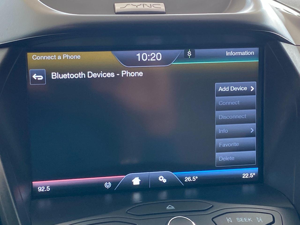 2015 Ford Escape SE+My FordTouch+Leather+Camera+Sensors+CLEANCARFAX - Photo #30