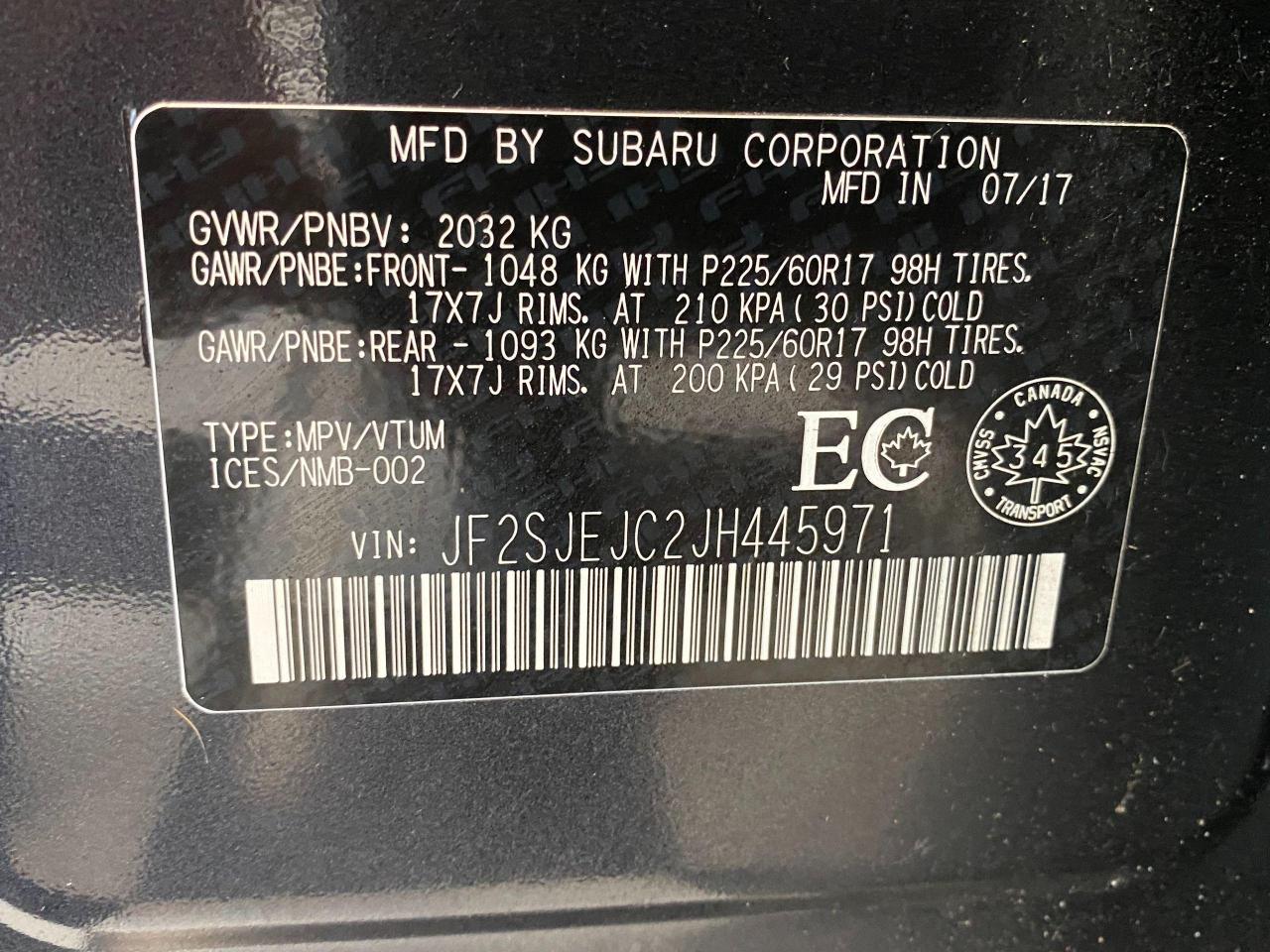 2018 Subaru Forester Touring AWD+Camera+Roof+CELAN CARFAX Photo115
