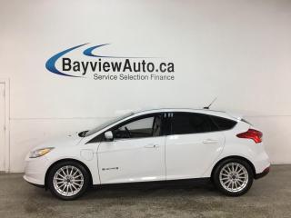 Used 2018 Ford Focus Electric - PWR HEATED LEATHER! NAV! 20,000KMS! for sale in Belleville, ON