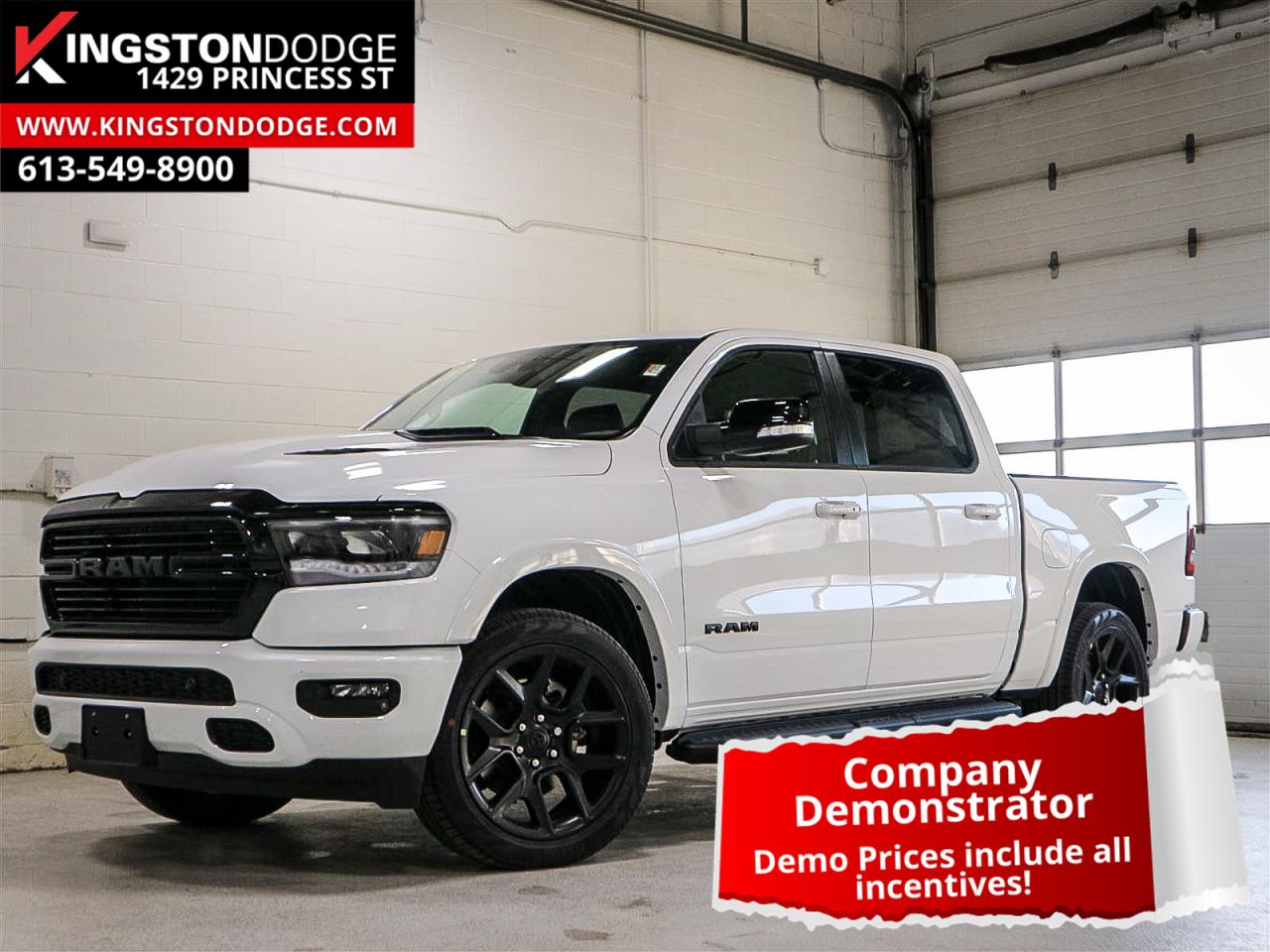 Used 22 Ram 1500 Laramie Night Edition Demo Nav 12 Touchscreen For Sale In Kingston Ontario Carpages Ca