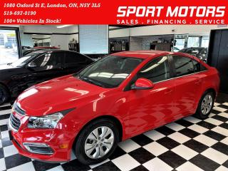 Used 2015 Chevrolet Cruze LT+Camera+Bluetooth+Remote Start+A/C+Cruise for sale in London, ON
