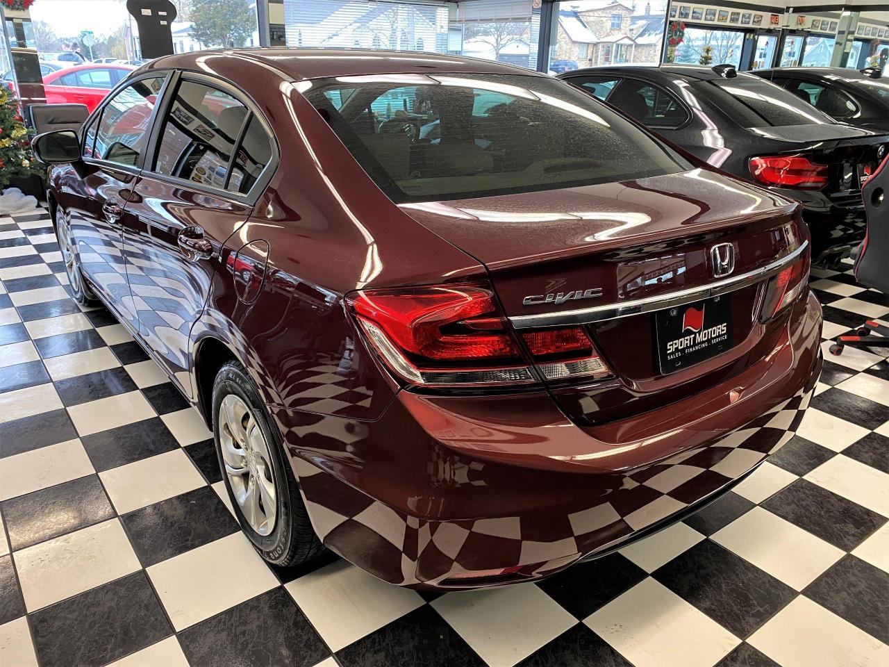 2015 Honda Civic LX+Bluetooth+Heated Seats+Camera+CLEAN CARFAX Photo66