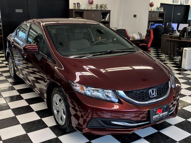 2015 Honda Civic LX+Bluetooth+Heated Seats+Camera+CLEAN CARFAX Photo5