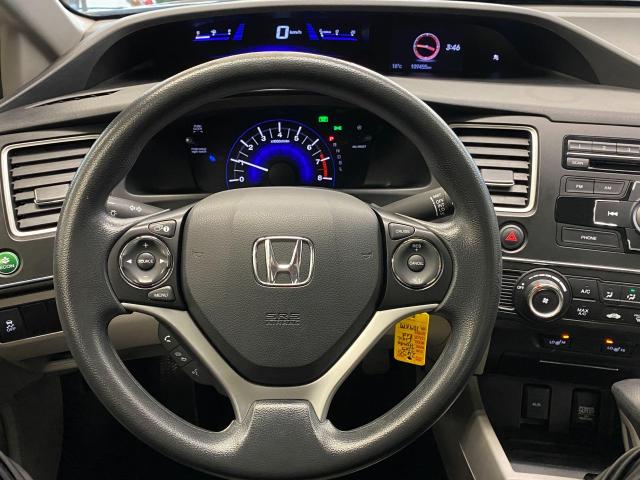 2015 Honda Civic LX+Bluetooth+Heated Seats+Camera+CLEAN CARFAX Photo9