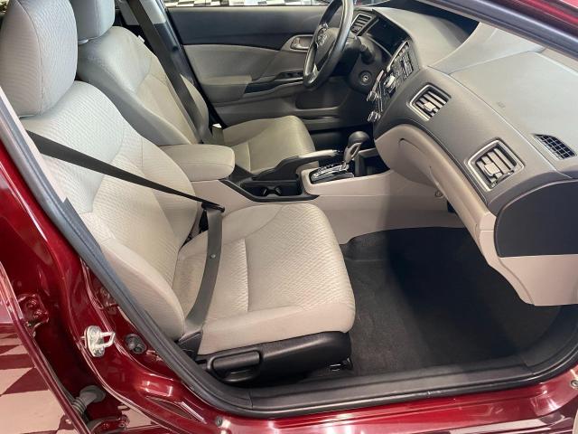 2015 Honda Civic LX+Bluetooth+Heated Seats+Camera+CLEAN CARFAX Photo22