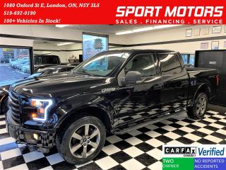 Used 2016 Ford F-150 XLT Sport 4x4 2.7L V6+Leather+Camera+Clean Carfax for sale in London, ON