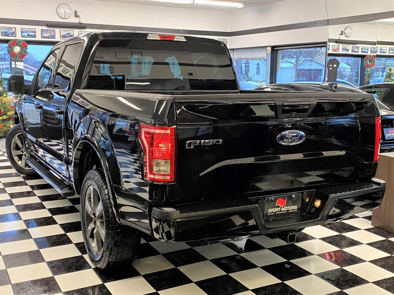 2016 Ford F-150 XLT Sport 4x4 2.7L V6+Leather+Camera+Clean Carfax Photo76