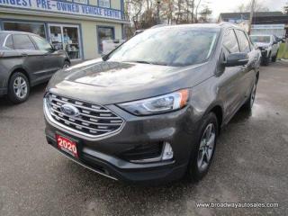 Used 2020 Ford Edge ALL-WHEEL DRIVE SEL-EDITION 5 PASSENGER 2.0L - ECO-BOOST.. NAVIGATION.. LEATHER.. HEATED SEATS & WHEEL.. BACK-UP CAMERA.. POWER TAILGATE.. for sale in Bradford, ON