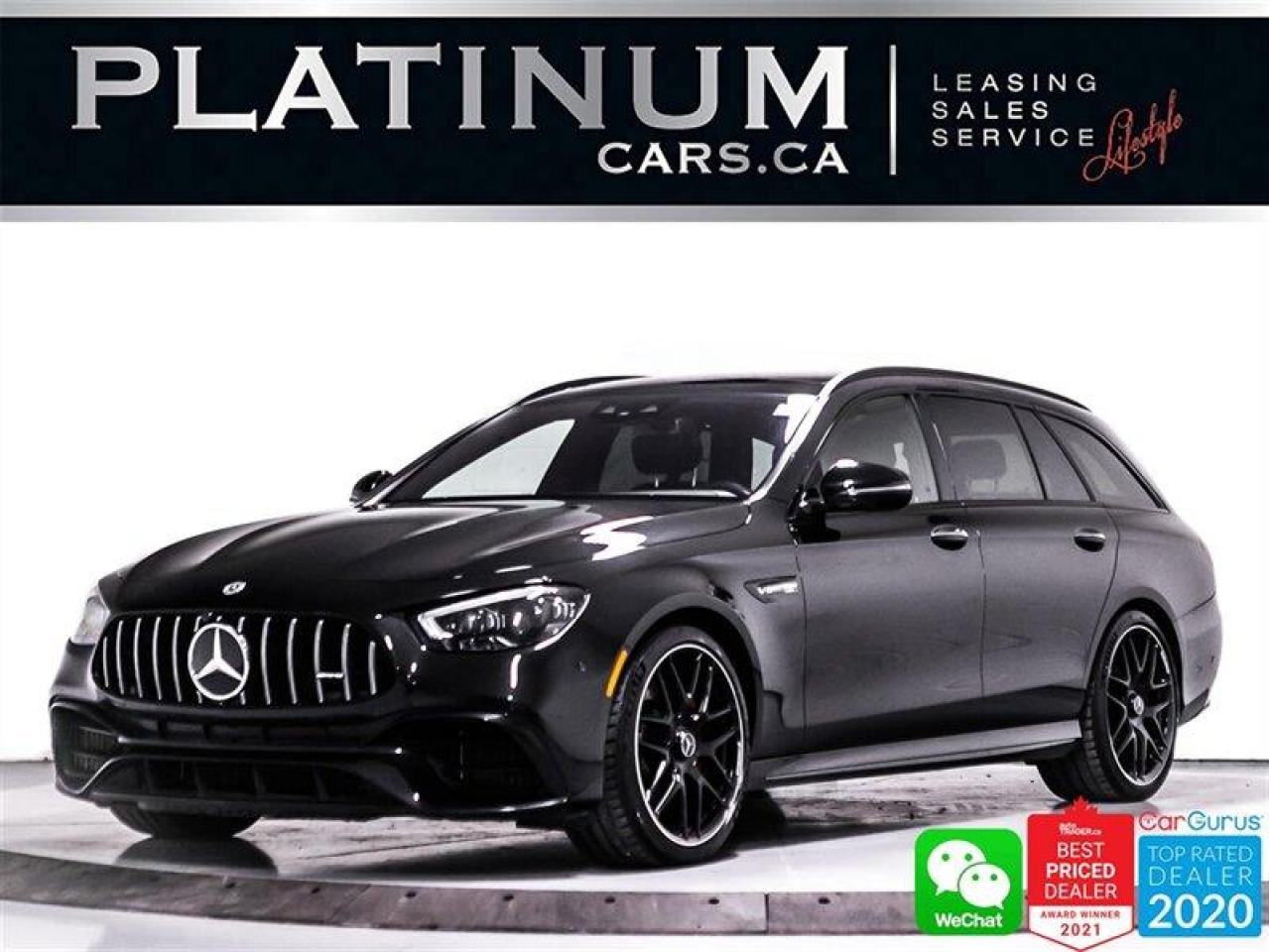 Used 2021 Mercedes-Benz E-Class AMG E63 S Wagon, 603HP, TRACK PACE, HUD, NAV, CAM for sale in Toronto, ON