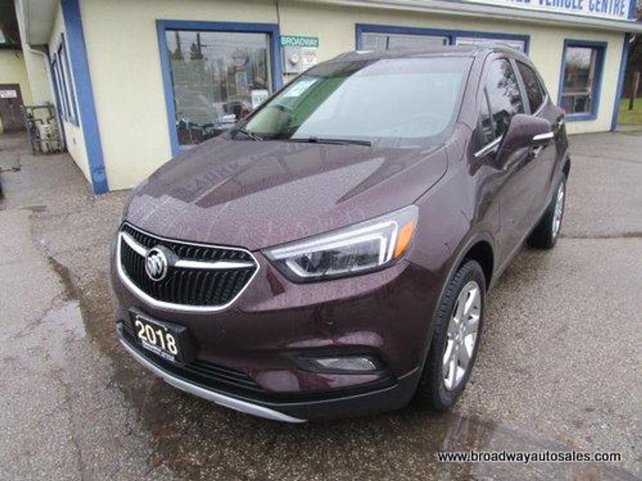 2018 Buick Encore ALL-WHEEL DRIVE PREMIUM-MODEL 5 PASSENGER 1.4L - TURBO.. NAVIGATION.. LEATHER.. HEATED SEATS.. BACK-UP CAMERA.. POWER SUNROOF.. Photo3