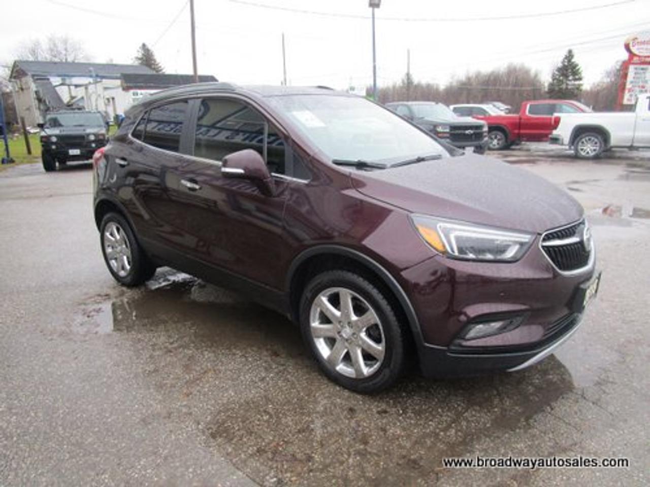 2018 Buick Encore ALL-WHEEL DRIVE PREMIUM-MODEL 5 PASSENGER 1.4L - TURBO.. NAVIGATION.. LEATHER.. HEATED SEATS.. BACK-UP CAMERA.. POWER SUNROOF.. Photo