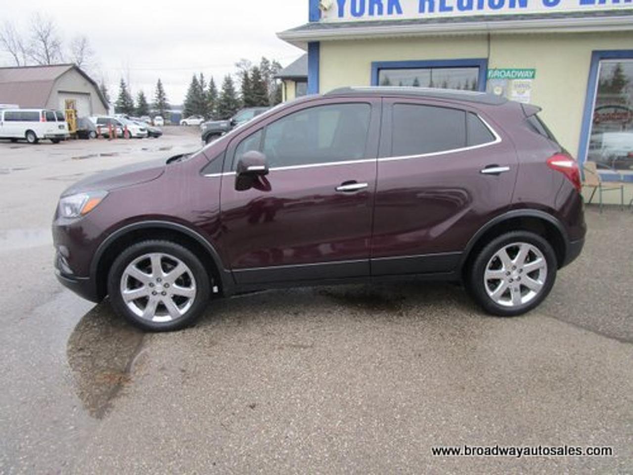 2018 Buick Encore ALL-WHEEL DRIVE PREMIUM-MODEL 5 PASSENGER 1.4L - TURBO.. NAVIGATION.. LEATHER.. HEATED SEATS.. BACK-UP CAMERA.. POWER SUNROOF.. Photo2