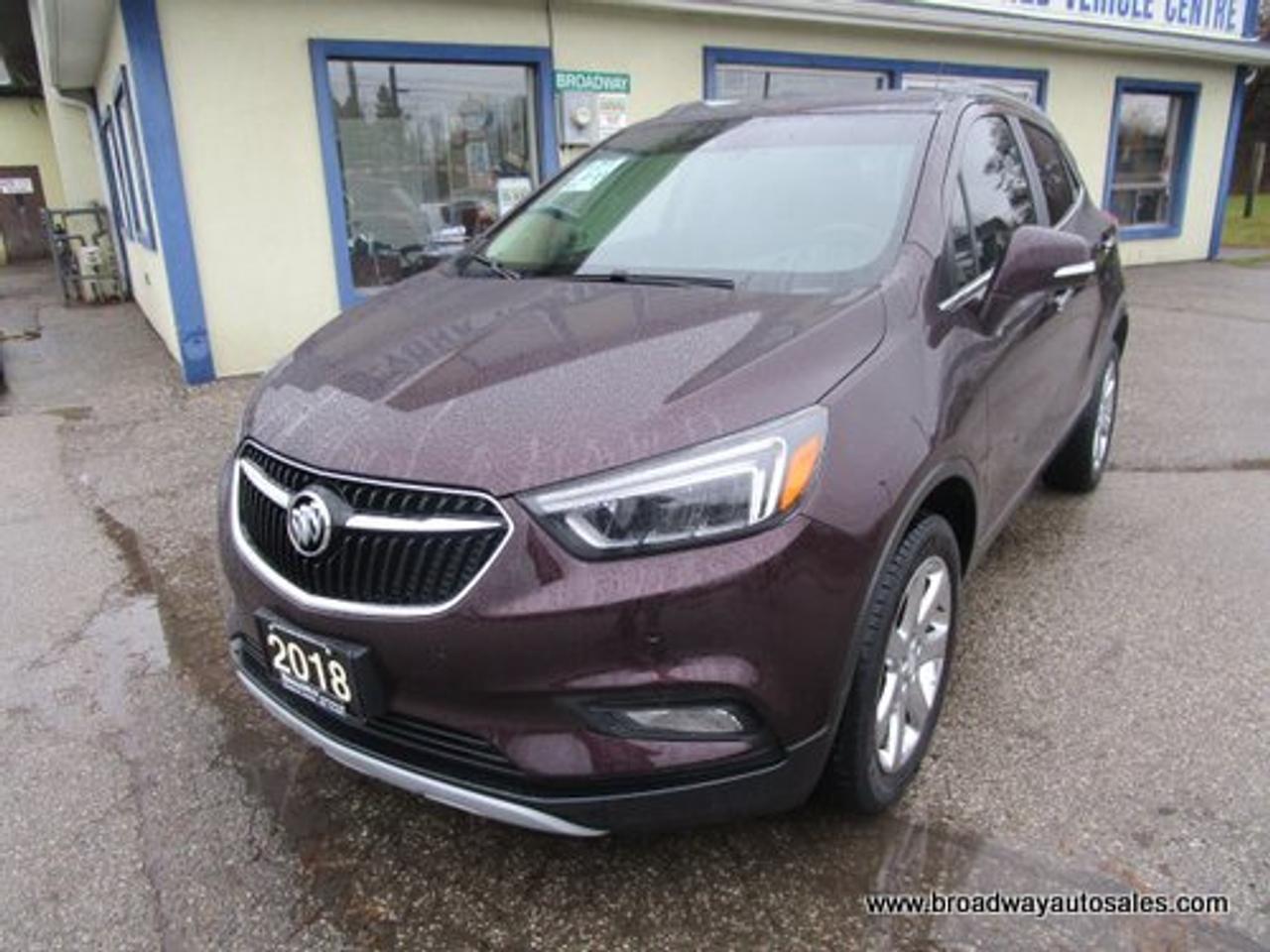 2018 Buick Encore ALL-WHEEL DRIVE PREMIUM-MODEL 5 PASSENGER 1.4L - TURBO.. NAVIGATION.. LEATHER.. HEATED SEATS.. BACK-UP CAMERA.. POWER SUNROOF.. Photo