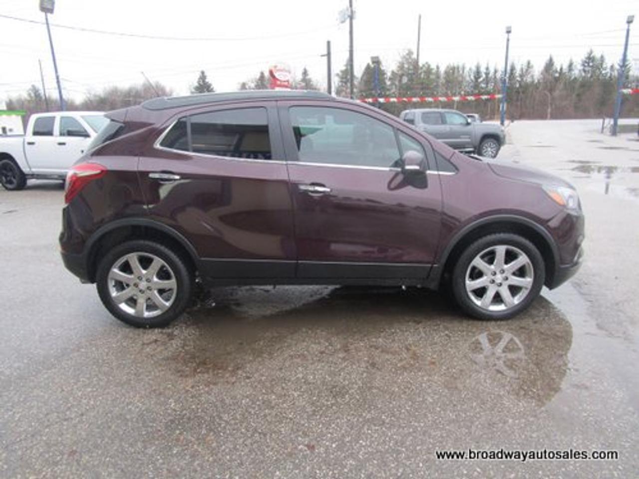 2018 Buick Encore ALL-WHEEL DRIVE PREMIUM-MODEL 5 PASSENGER 1.4L - TURBO.. NAVIGATION.. LEATHER.. HEATED SEATS.. BACK-UP CAMERA.. POWER SUNROOF.. Photo