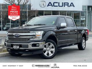 Used 2018 Ford F-150 LARIAT SuperCrew 4x4 - 157 WB for sale in Markham, ON
