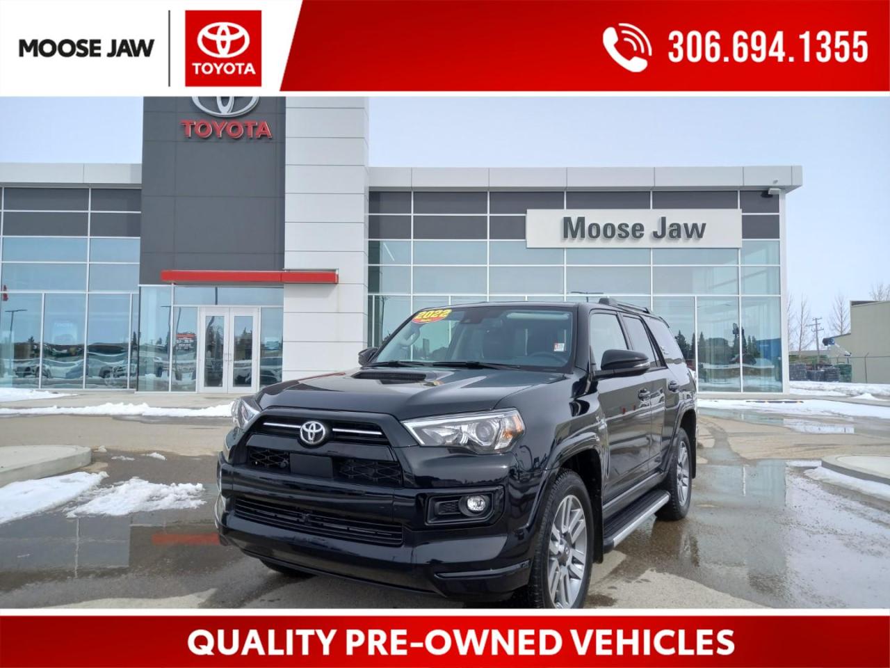 Used 2022 Toyota 4Runner TRD SPORT, LOCAL TRADE, ADAPTIVE CRUISE, TOYOTA CONNECTED SERVICES, APPLE CARPLAY, SPORT SUSPENSION, 20