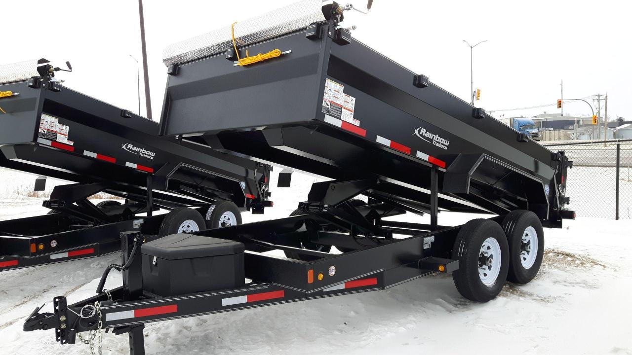 Image - 2022 Rainbow Trailer 7 x 14 x 24 Excursion Dump Box