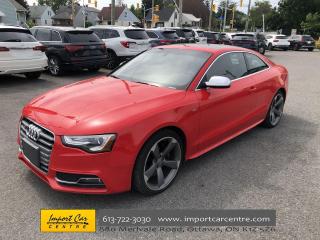 Used 2015 Audi S5 3.0T Technik ONLY 80KKMS!!  NAPPA LEATHER  ROOF  N for sale in Ottawa, ON