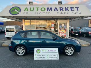 Used 2008 Mazda MAZDA3 GT SPORT AUTO EXTRA CLEAN! FINANCE IT NO CREDIT NEEDED! FREE BCAA & WRNTY! for sale in Langley, BC
