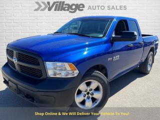 Used 2017 RAM 1500 ST 4X4, TOW PACKAGE, V6, TOW HOOKS, BLUETOOTH, CRUISE CONTROL, LOW KM, AND MORE!! for sale in Saskatoon, SK