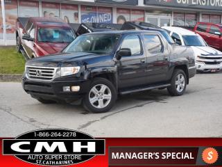 Used 2013 Honda Ridgeline Touring  NAV CAM ROOF HTD-SEATS 18-AL for sale in St. Catharines, ON