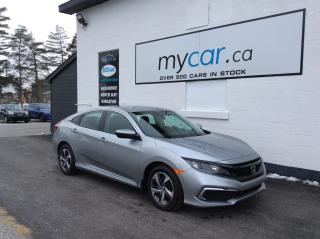 Used 2020 Honda Civic LX APPLE CAR PLAY!! HEATED SEATS. BACKUP CAM. A/C. for sale in Kingston, ON