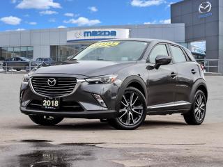 Used 2018 Mazda CX-3 GT - AWD, LEATHER, BOSE, MOONROOF, BLUETOOTH for sale in Hamilton, ON