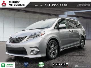 Used 2017 Toyota Sienna Loaded with 8  Leather seats, Sunroof, Navi and Ba for sale in Surrey, BC