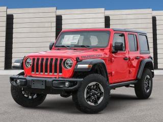 New 2021 Jeep Wrangler Unlimited Rubicon 4x4 for sale in Winnipeg, MB