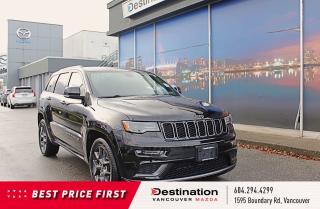Used 2019 Jeep Grand Cherokee Limited X - No Accidents, Nav, Dual-Pane Sunroof! for sale in Vancouver, BC