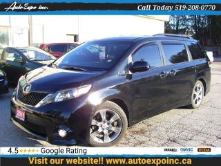 Used 2011 Toyota Sienna SE,8 Passengers,Certified,Sunroof,Bluetooth,DVD for sale in Kitchener, ON