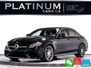 Used 2018 Mercedes-Benz E-Class AMG E63 S, 4MATIC+, 603 HP, NAV, 360 CAM, HUD for sale in Toronto, ON