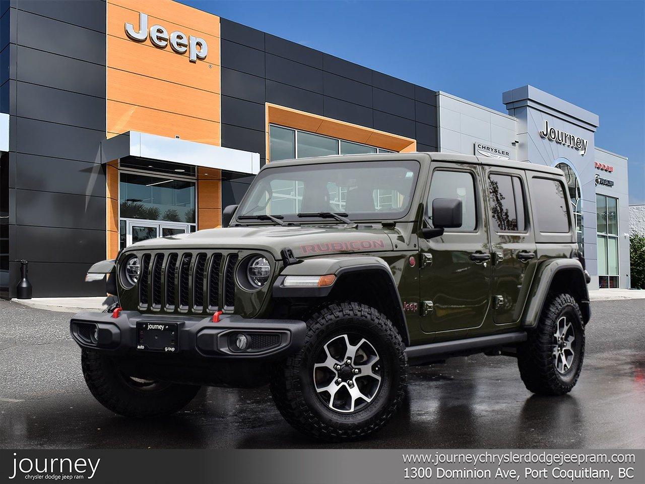 Used 2021 Jeep Wrangler Unlimited Rubicon for sale in Coquitlam, BC