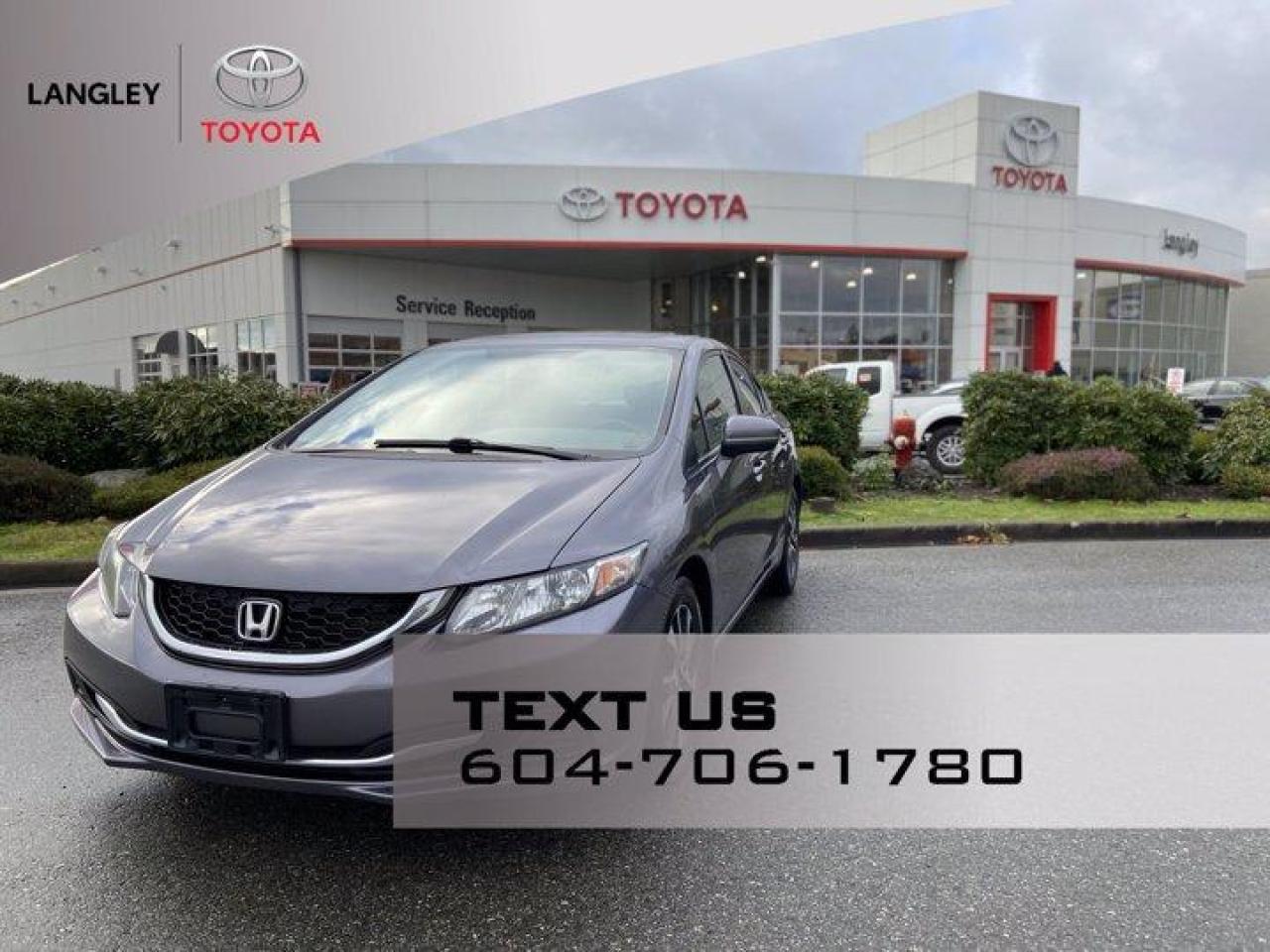 Used 2015 Honda Civic Sedan EX for sale in Langley, BC