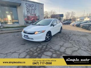 Used 2012 Honda Civic LX for sale in Barrie, ON