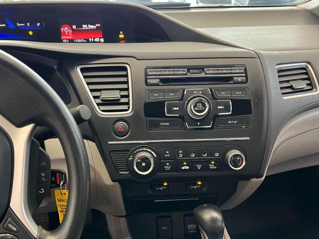 2014 Honda Civic LX+Bluetooth+Heated Seats+Cruise+A/C+CLEAN CARFAX Photo10