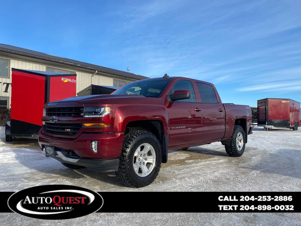 Used 2017 Chevrolet Silverado 1500 LT for sale in Winnipeg, MB