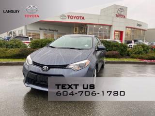 Used 2014 Toyota Corolla LE for sale in Langley, BC