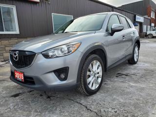 Used 2015 Mazda CX-5 GS-AWD-SUNROOF-BLINDSPOT-BLUETOOTH-REAR CAMERA for sale in Tilbury, ON