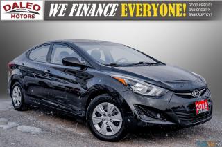 Used 2016 Hyundai Elantra L / ELECTRIC MIRRORS / HEATED & POWER MIRROS for sale in Hamilton, ON