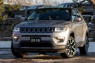 Used 2018 Jeep Compass LIMITED | PANO ROOF | NAV | LEATHER for sale in Waterloo, ON