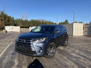 Used 2018 Toyota Highlander LIMITED AWD for sale in Cayuga, ON