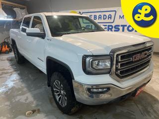 Used 2018 GMC Sierra 1500 SLE Crew Cab 4WD * 2 inch lift kit * Projection Mode * Rims off 2022 * Tonneau Cover Foldable * Android Auto/Apple CarPlay *  Rear Trailer Assist Step for sale in Cambridge, ON