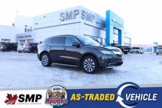 Used 2014 Acura MDX Tech Pkg - AWD, Leather, 3rd Row Seat **As Traded / Mechanics Special ** for sale in Saskatoon, SK
