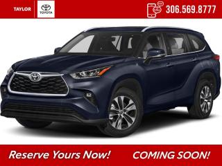 New 2022 Toyota Highlander XLE Reserve Yours Today!! for sale in Regina, SK