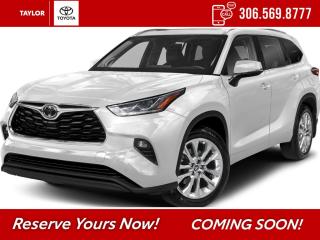New 2022 Toyota Highlander Limited Reserve Yours Today!! for sale in Regina, SK