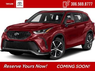 New 2022 Toyota Highlander XSE Reserve Yours Today!! for sale in Regina, SK